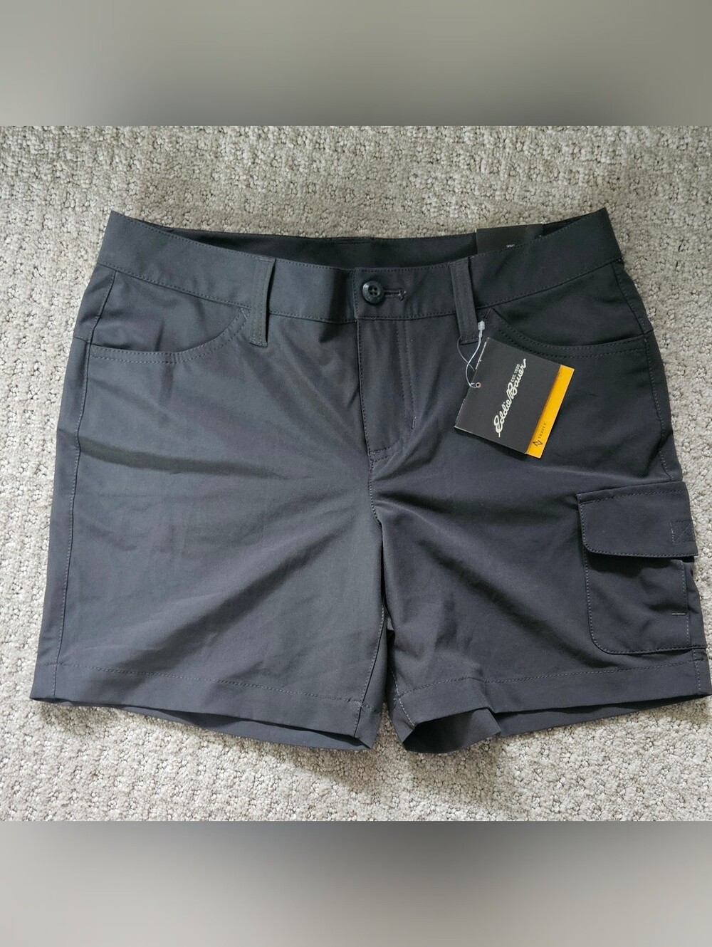 Eddie Bauer Dark Gray Women's Cargo Shorts